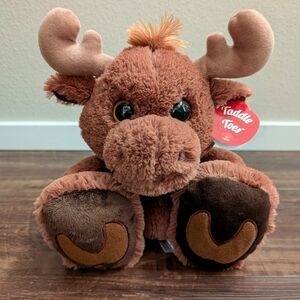 NWT Aurora World Taddle Toes Maple the Moose Plush Stuffed Animal